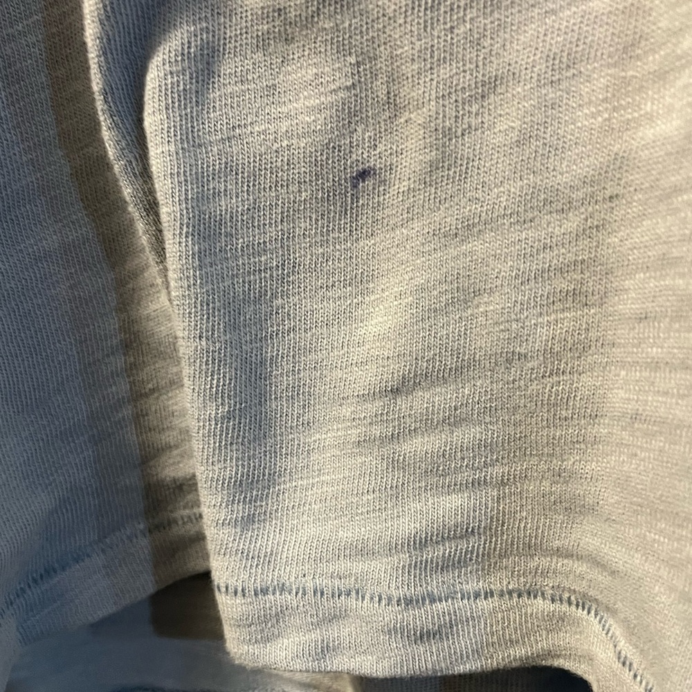 Rag & Bone Short Sleeve Polo Light Blue Cotton Men's Size Large - Picture 5 of 7